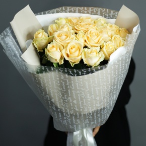 Букет из 19 роз Аваланж (70 см) в Дубне