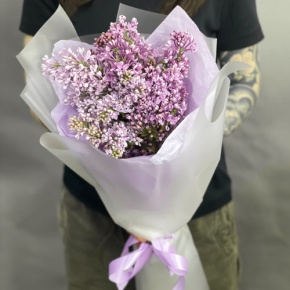 Букет из 9 веток ароматной сирени в Дубне