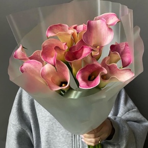 Букет из 13 нежных калл в Дубне