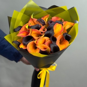 Букет "Карамель" из 29 калл в Дубне