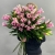 Букет из 17 розовых лилий в Дубне