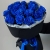 Букет "Блу мун" из 15 синих роз (Эквадор) в Дубне