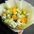 Букет "Мгновения весны" из ранункулюсов, нарциссов и гиацинтов в Дубне