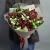 Букет "Цвет любви" из кустовых роз Марун и альстромерий в Дубне