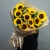 Букет "Месседж" с подсолнухами и эвкалиптом в Дубне