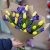 Букет из ирисов и тюльпанов в Дубне