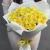 Букет из 25 лимонных пионовидных роз (50 см) в Дубне