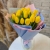 Букет из 15 жёлтых тюльпанов в Дубне Букет из 15 жёлтых тюльпанов в Дубне